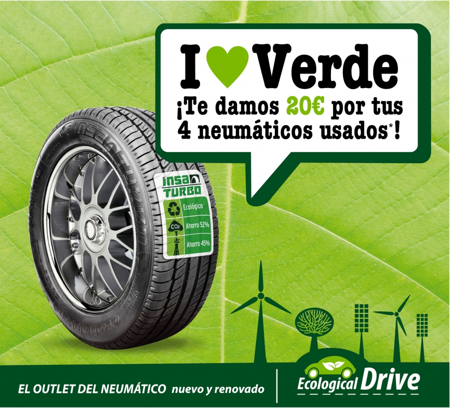 Red de Talleres de Neumáticos reciclados Ecological Drive