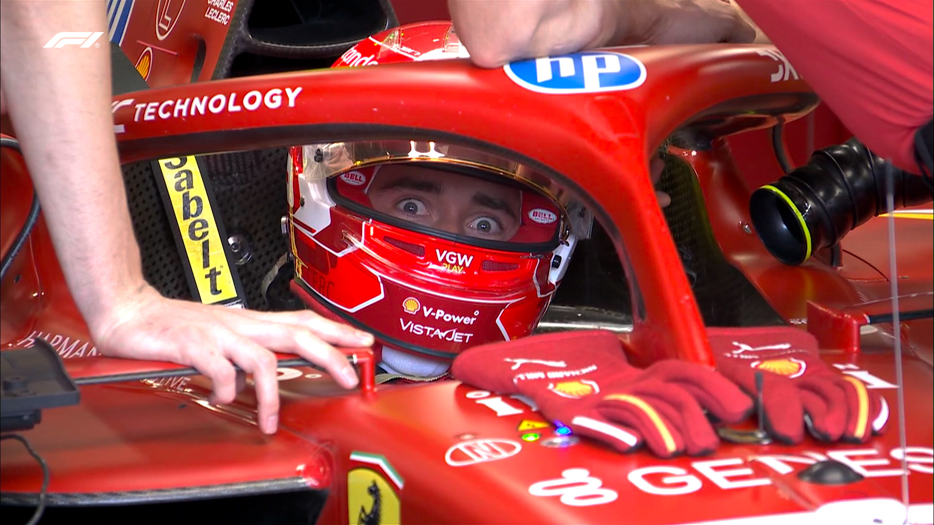 Russell y Leclerc, por delante de los McLaren, Max es quinto y Sainz sexto