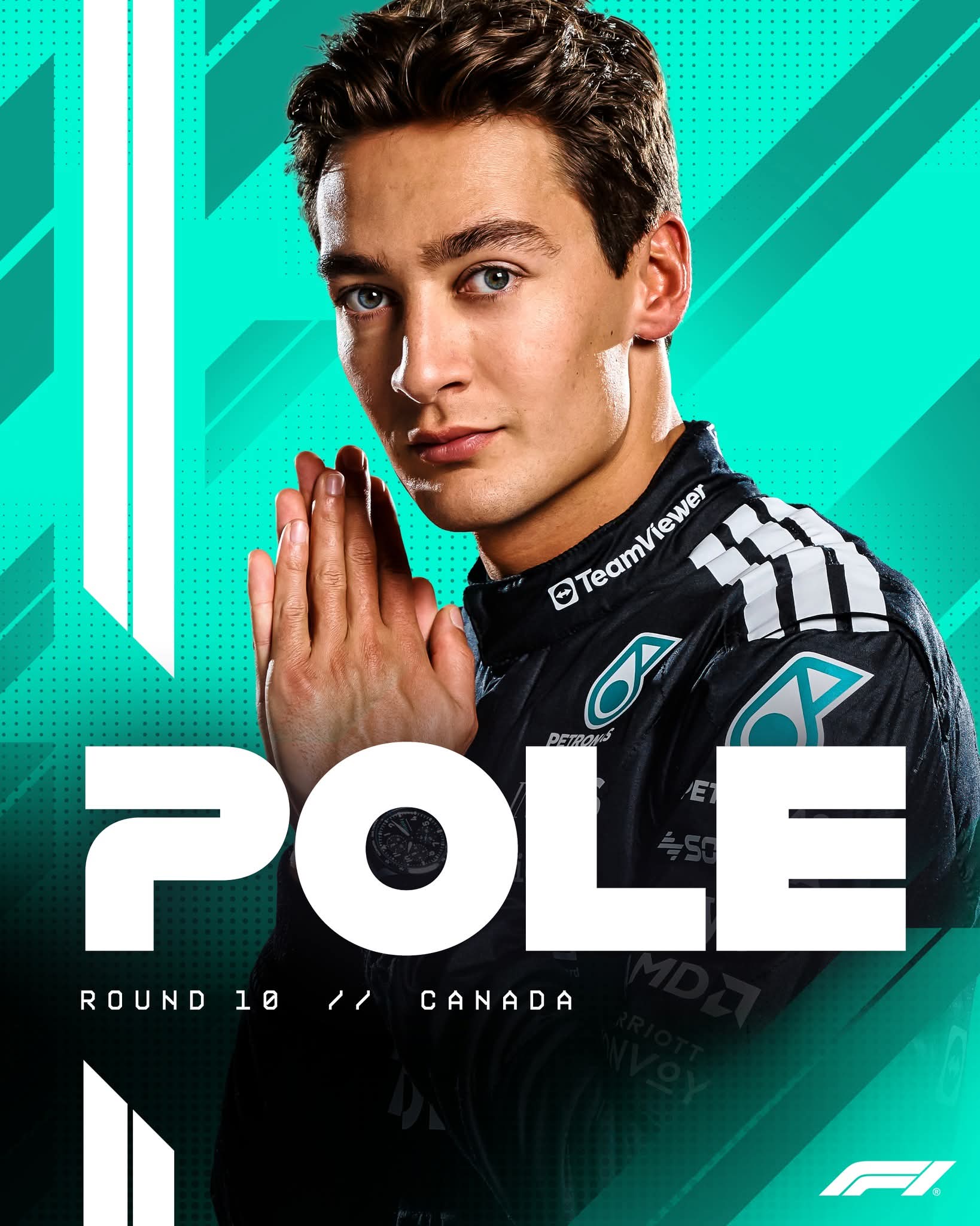 F1: Russell sorprende haciendo la pole en Canadá