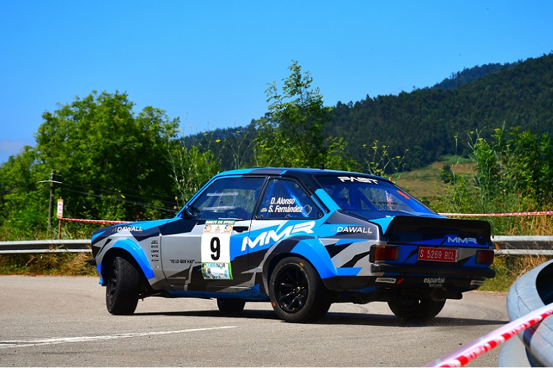Daniel Alonso al Scratch y Javier Bouza oficialmente en el 49 Rallye de Avilés Histórico