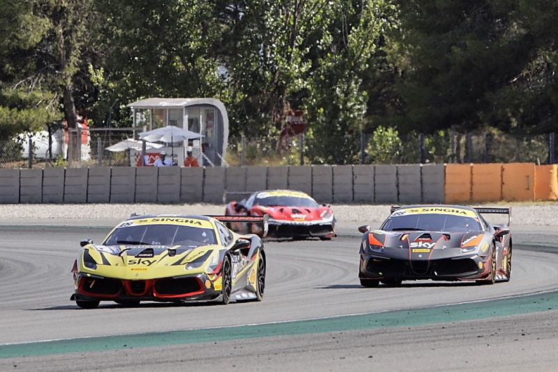 La Ferrari Challenge Europe en el «Circuit» este fin de semana