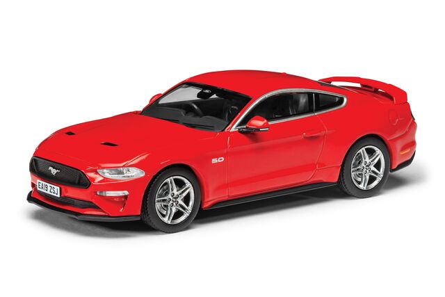 Ford Mustang Race Red. Potencia Americana de Corgi Ford Mustang Race Red. Potencia Americana de Corgi